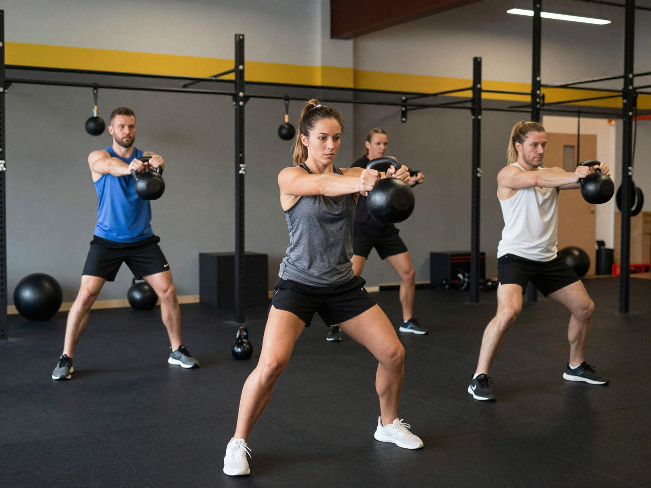 Small group functional training at Kneesrefineei